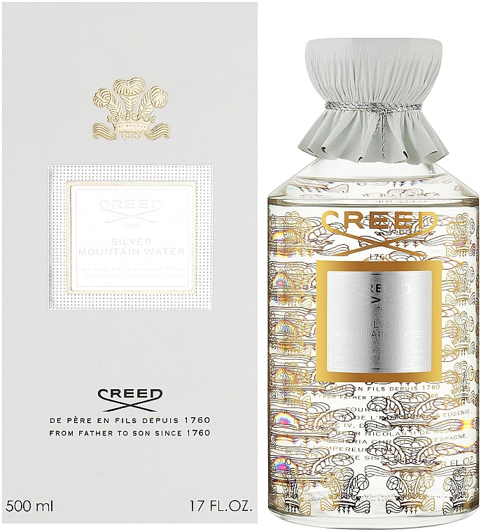Le Silver - Inspiration de « Silver Mountain Water » Creed
