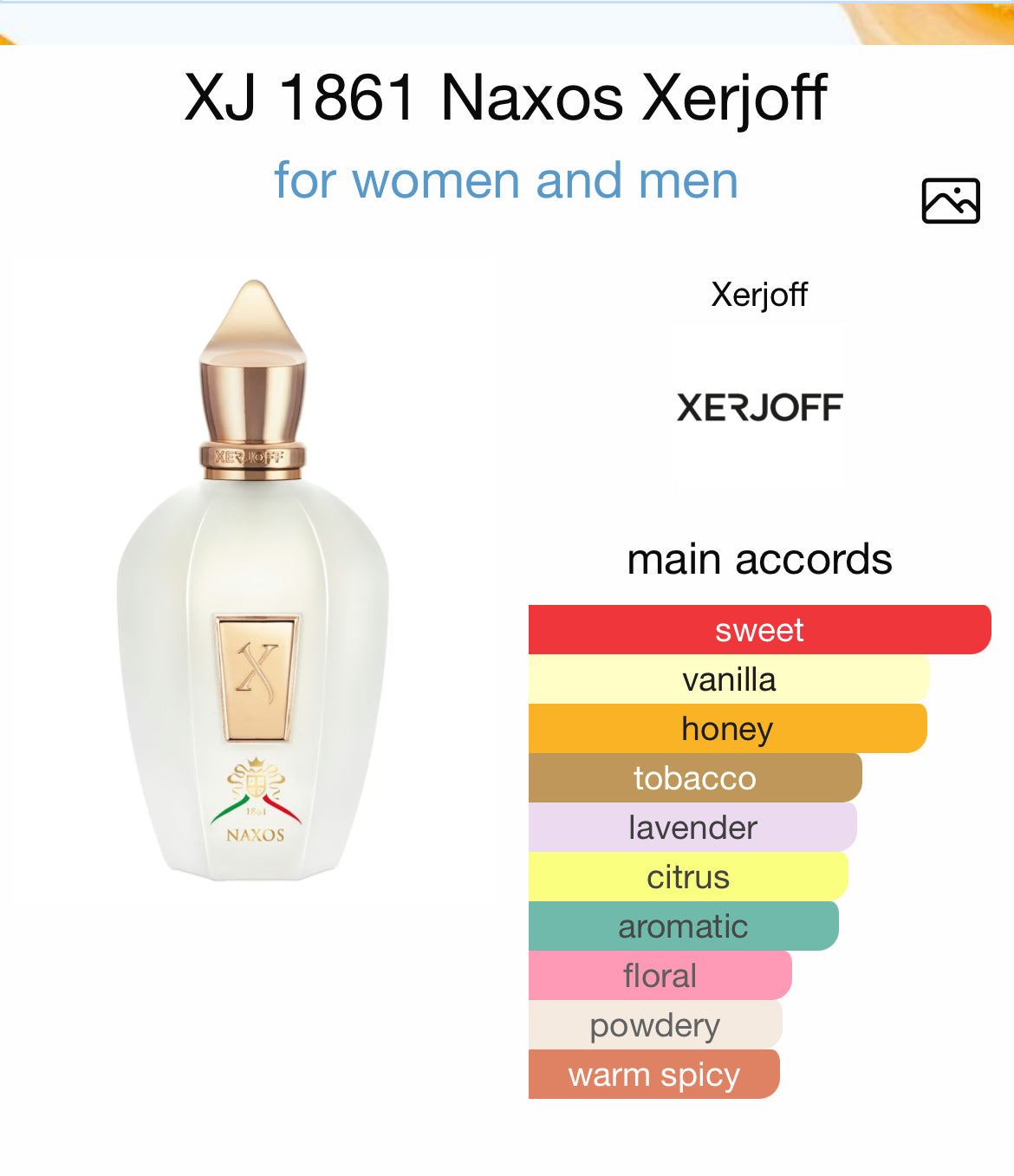 Xerjoff Naxos 100ml - Parfum Italien de Niche