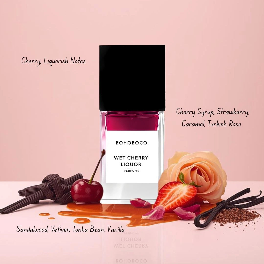 Bohoboco Wet Cherry Liquor 50ml | Emir Fragrance